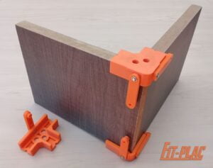 Escuadras Plásticas Para Ensamblado De Muebles 18mm