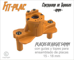 Centrador De Tarugos -s- 8mm