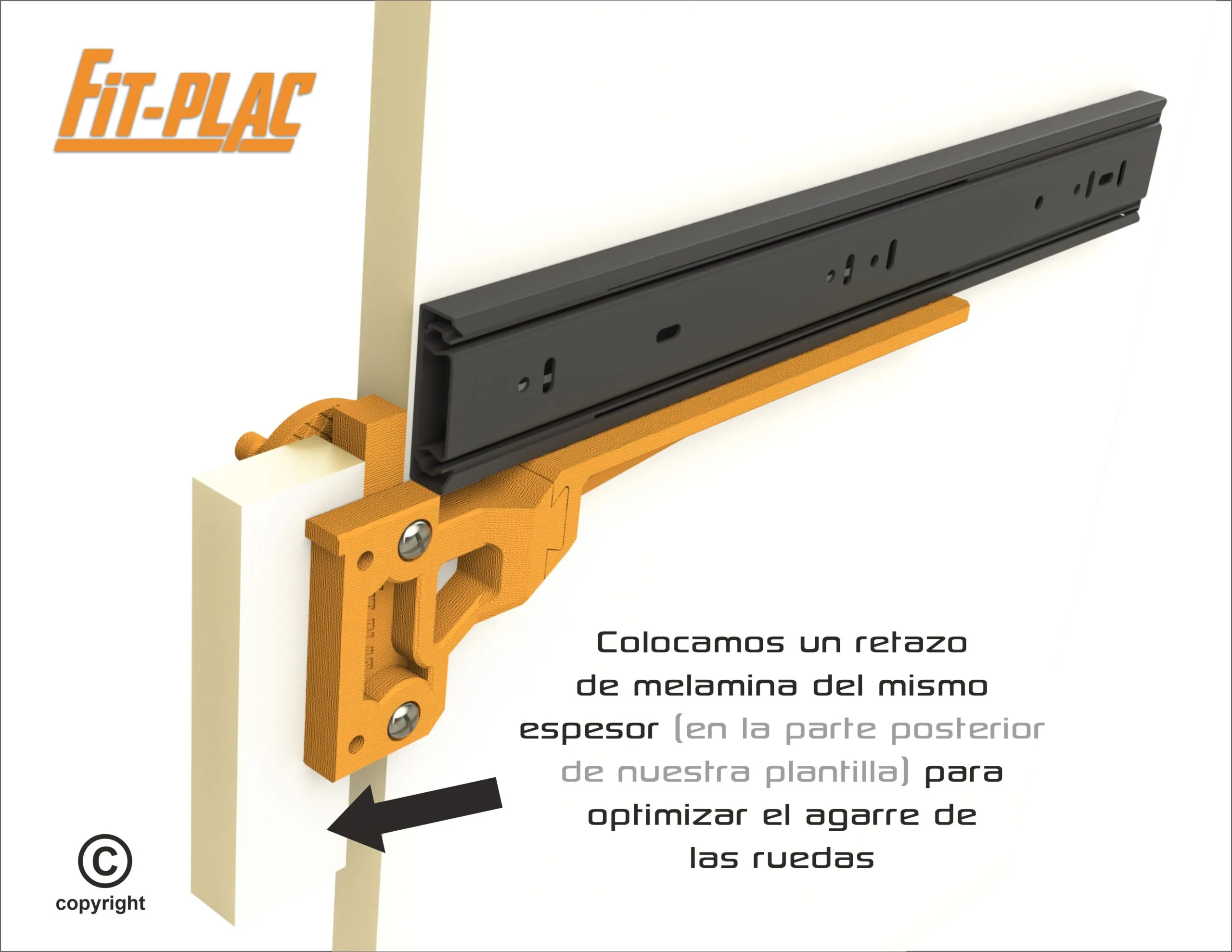 Plantilla Corredera Cajonera - Imagen 6