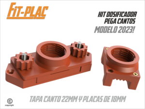 Kit Dosificador De Pegamento Fit- Plac Para Cantos De Pvc