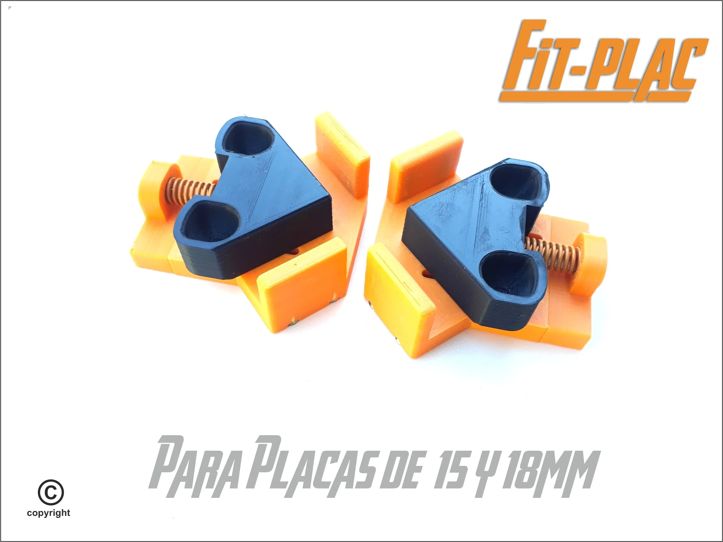 Escuadras Plásticas Para Ensamblado De Muebles Ajustable - Imagen 3