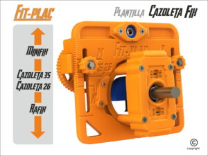 Plantilla Carpintería 3 En 1 Cazoleta Minifix Rafix