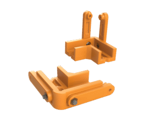 Escuadras Plásticas Para Ensamblado De Muebles 15mm