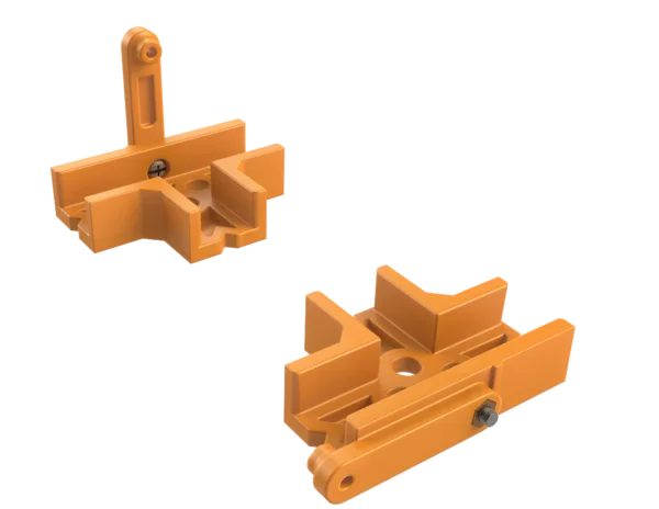Escuadras Plásticas Para Ensamblado De Muebles 18mm (2 unidades) - Imagen 2