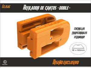 Refilador De Cantos Doble Melamina Pvc (Outlet)