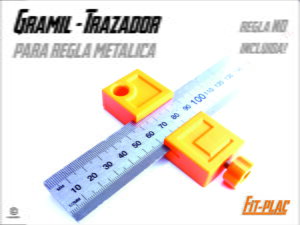 Gramil-Trazador para regla metálica