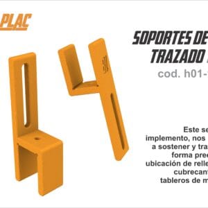 Soporte de trazado h