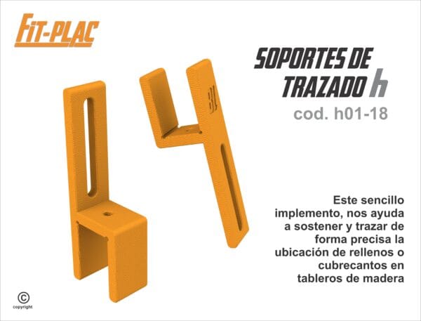 Soporte de trazado h