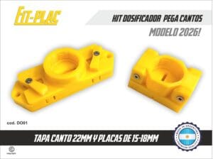 Kit Dosificador De Pegamento Fit- Plac Para Cantos De Pvc