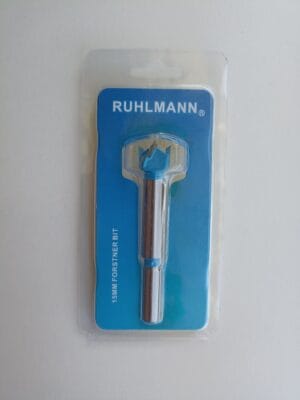 Mecha Fresa Forstner Widia 15 Mm Ruhlmann