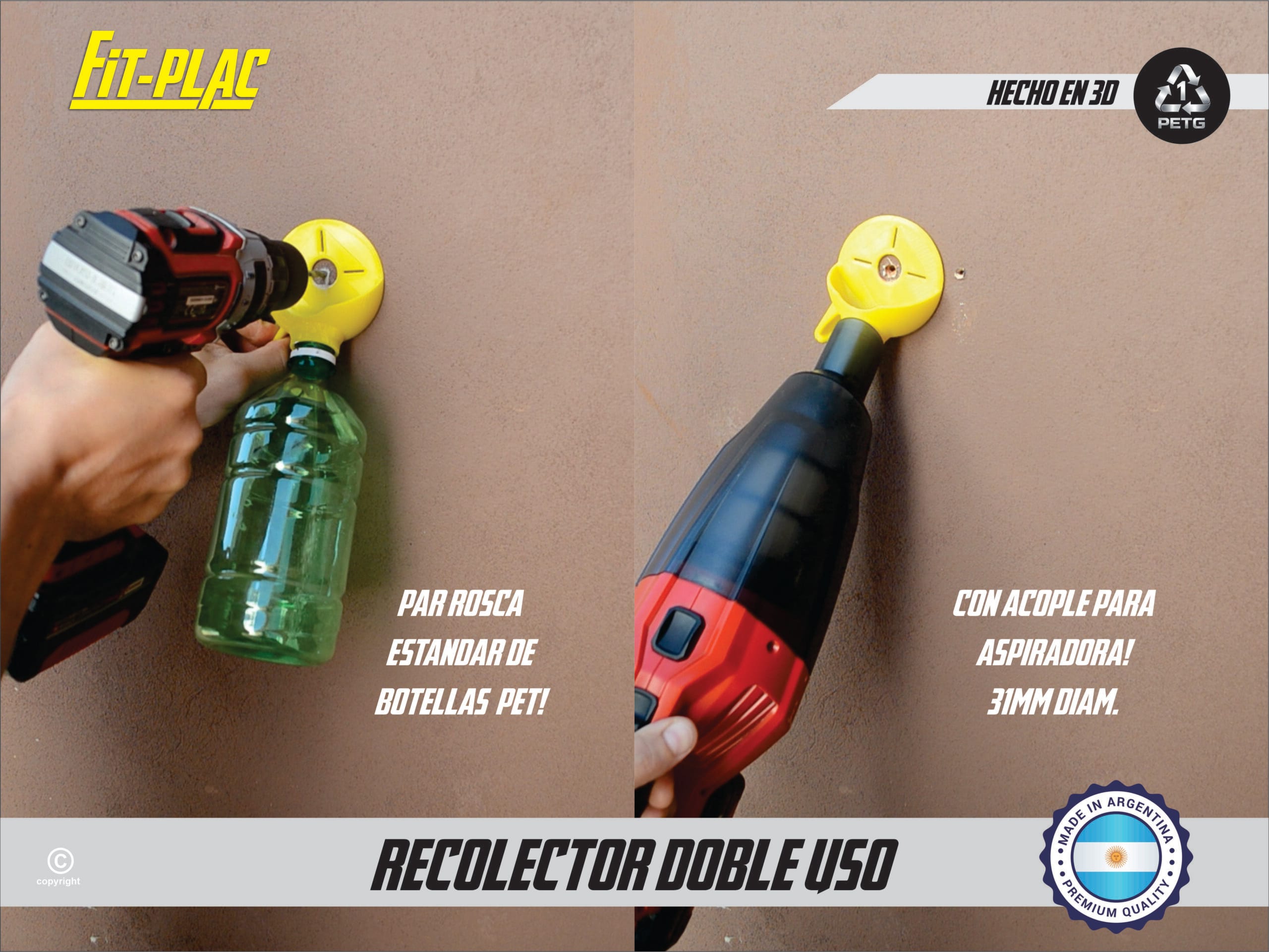 Colector De Polvo Para Taladro - Imagen 3