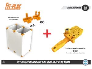 Kit Inicial de Ensamblado para Placas de 18 mm
